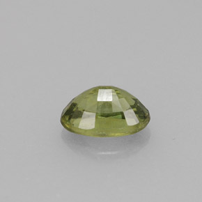 Demantoid Garnet Gemstone in 6.2 x 4.2 mm Size for Sale, Demantoid Garnet Stone in Golden Green Color