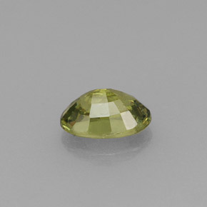 Demantoid Garnet Gemstone in 6 x 4 mm (calibrated) Size for Sale, Demantoid Garnet Stone in Golden Green Color