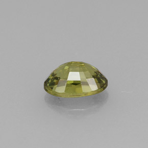 Demantoid Garnet Gemstone in 6 x 4.2 mm Size for Sale, Demantoid Garnet Stone in Golden Green Color