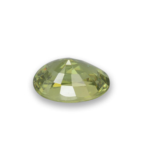 Demantoid Garnet Gemstone in 6 x 4 mm (calibrated) Size for Sale, Demantoid Garnet Stone in Golden Green Color