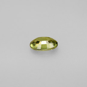 Demantoid Garnet Gemstone in 6 x 4 mm (calibrated) Size for Sale, Demantoid Garnet Stone in Golden Green Color