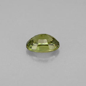 Demantoid Garnet Gemstone in 6 x 4.2 mm Size for Sale, Demantoid Garnet Stone in Golden Green Color
