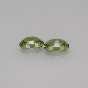 Demantoid Garnet Gemstone in 6 x 4 mm (calibrated) Size for Sale, Demantoid Garnet Stone in Golden Green Color