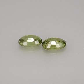 Demantoid Garnet Gemstone in 6 x 4.2 mm Size for Sale, Demantoid Garnet Stone in Golden Green Color