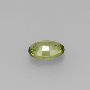 Demantoid Garnet Gemstone in 6 x 4 mm (calibrated) Size for Sale, Demantoid Garnet Stone in Golden Green Color
