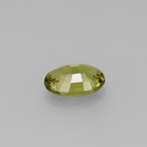 Demantoid Garnet Gemstone in 6 x 4 mm (calibrated) Size for Sale, Demantoid Garnet Stone in Golden Green Color