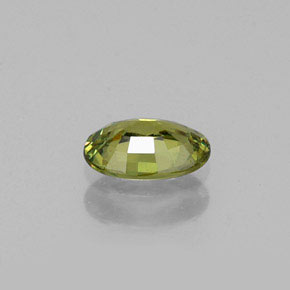 Demantoid Garnet Gemstone in 6 x 4 mm (calibrated) Size for Sale, Demantoid Garnet Stone in Golden Green Color
