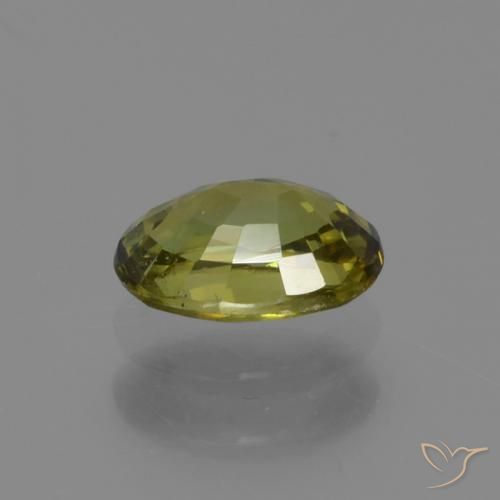 Demantoid Garnet Gemstone in 6 x 4 mm (calibrated) Size for Sale, Demantoid Garnet Stone in Medium Green Color