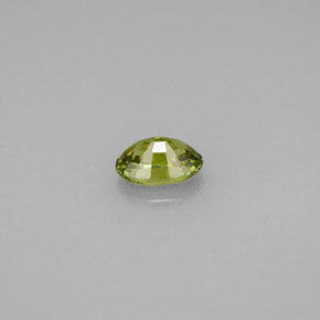 Demantoid Garnet Gemstone in 6 x 4 mm (calibrated) Size for Sale, Demantoid Garnet Stone in Golden Green Color