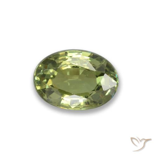 Medium Green Granate Demantoide Gema - 0.7ct Forma ovalada (ID: 278678)