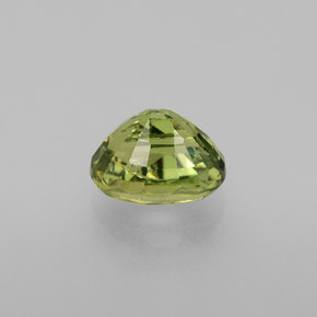 Demantoid Garnet Gemstone in 6 x 4 mm (calibrated) Size for Sale, Demantoid Garnet Stone in Golden Green Color