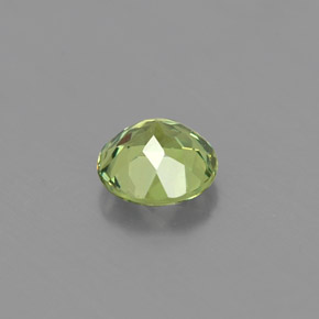 Demantoid Garnet Gemstone in 4.6 mm Size for Sale, Demantoid Garnet Stone in Golden Green Color