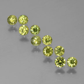 0.2ct Diamond-Cut Golden Green Demantoid Garnet for sale thumb image of 0.2ct Diamond-Cut Golden Green Demantoid Garnet (ID: 385232)