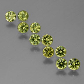 0.2ct Diamond-Cut Golden Green Demantoid Garnet for sale thumb image of 0.2ct Diamond-Cut Golden Green Demantoid Garnet (ID: 385237)
