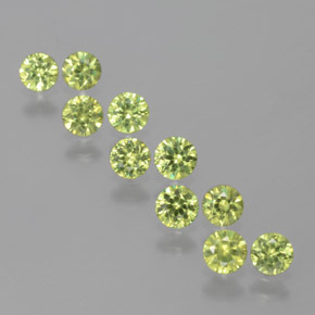 0.2ct Diamond-Cut Golden Green Demantoid Garnet for sale thumb image of 0.2ct Diamond-Cut Golden Green Demantoid Garnet (ID: 385430)