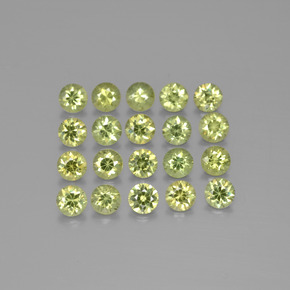 0.1ct Diamond-Cut Golden Green Demantoid Garnet Gem for sale 0.1ct Diamond-Cut Golden Green Demantoid Garnet Gem (ID: 385533)
