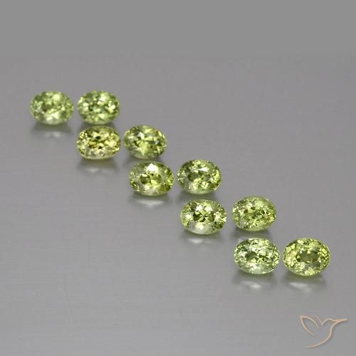 2.73ctw Natural Light Earthy Green Demantoid Garnet, Oval, VS