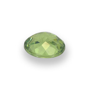Demantoid Garnet Gemstone in 5.2 x 4.5 mm Size for Sale, Demantoid Garnet Stone in Lime Green Color