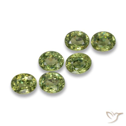 2.04ctw Natural Forest Green Demantoid Garnet, Oval, VS