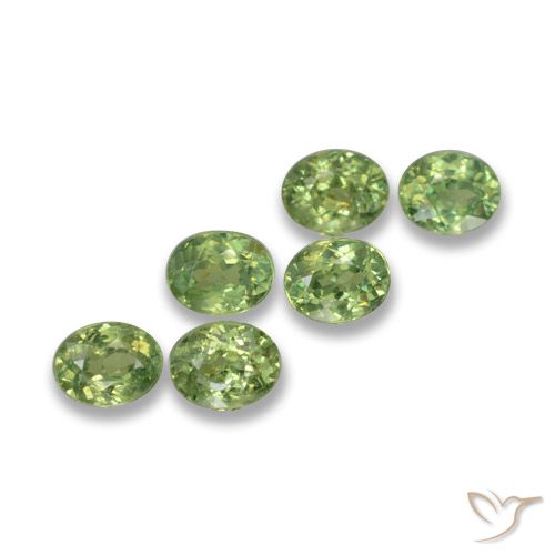 1.91ctw Natural Forest Green Demantoid Garnet, Oval, VS
