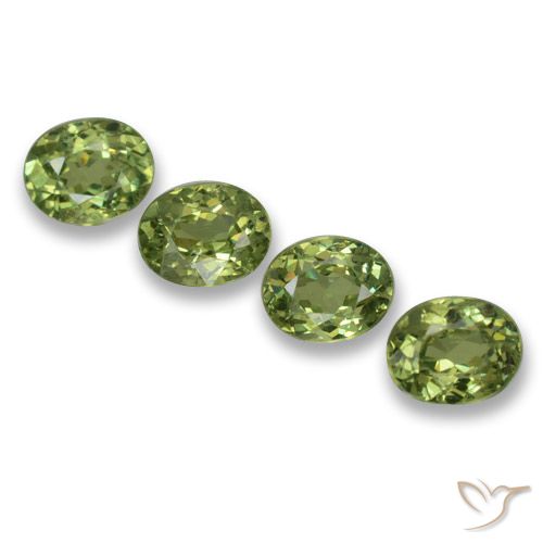1.27ctw Natural Forest Green Demantoid Garnet, Oval, VS