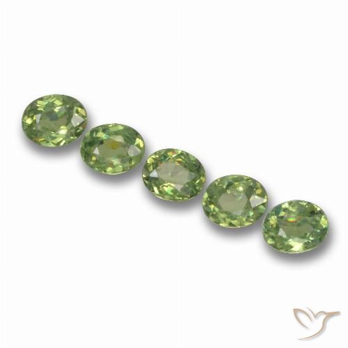 1.35ctw Natural Forest Green Demantoid Garnet, Oval, VS