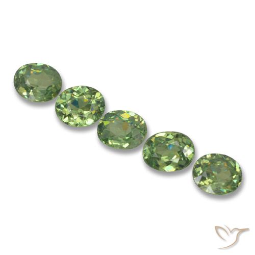 2.04ctw Natural Forest Green Demantoid Garnet, Oval, VS