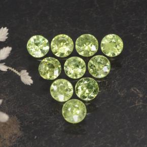 1.5ct Diamond-Cut Golden Green Demantoid Garnet for sale thumb image of 1.5ct Diamond-Cut Golden Green Demantoid Garnet (ID: 468825)