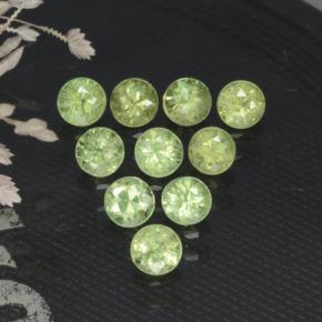 0.2ct Diamond-Cut Golden Green Demantoid Garnet for sale thumb image of 0.2ct Diamond-Cut Golden Green Demantoid Garnet (ID: 468835)