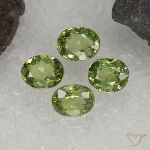 1.81ctw Natural Deep Green Demantoid Garnet, Oval, VS