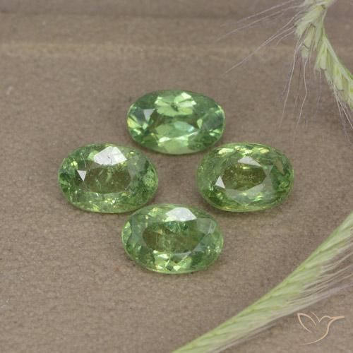 2.56ctw Natural Forest Green Demantoid Garnet, Oval, VS-SI