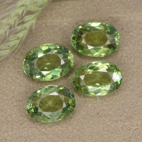 2.27ctw Natural Forest Green Demantoid Garnet, Oval, VS