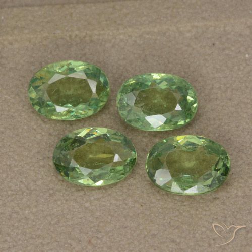 2.34ctw Natural Forest Green Demantoid Garnet, Oval, VS