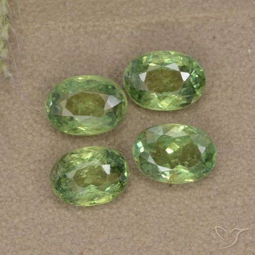 2.27ctw Natural Forest Green Demantoid Garnet, Oval, VS