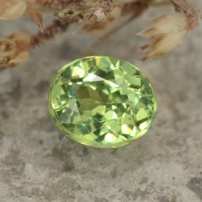 0.5ct Oval Facet Golden Green Demantoid Garnet Gem for sale 0.5ct Oval Facet Golden Green Demantoid Garnet Gem (ID: 479354)