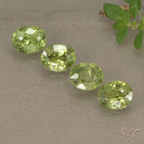 2.31ctw Natural Light Lively Green Demantoid Garnet, Oval, VS-SI