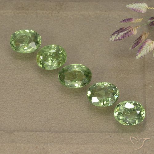 2.49ctw Natural Forest Green Demantoid Garnet, Oval, VS-SI
