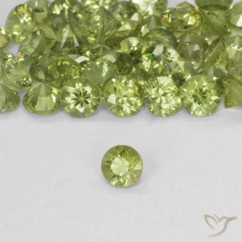 Best Demantoid Garnet for an Eternity Band | Matching Size and Color