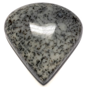 15.55 ct Multicolor Dendritic Agate Stone, Natural Dendritic Agate in Pear Cabochon Shape for Sale