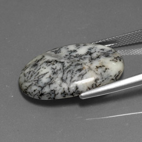 Dendritic Agate Gemstone in 25.5 x 15.9 mm Size for Sale, Dendritic Agate Stone in Multicolor Color