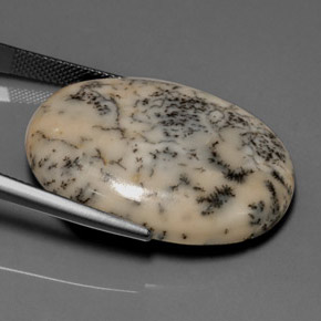Dendritic Agate Gemstone in 30.7 x 22.2 mm Size for Sale, Dendritic Agate Stone in Multicolor Color