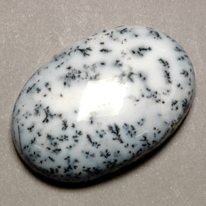 Dendritic Agate Gemstone in 35.7 x 24.5 mm Size for Sale, Dendritic Agate Stone in Multicolor Color