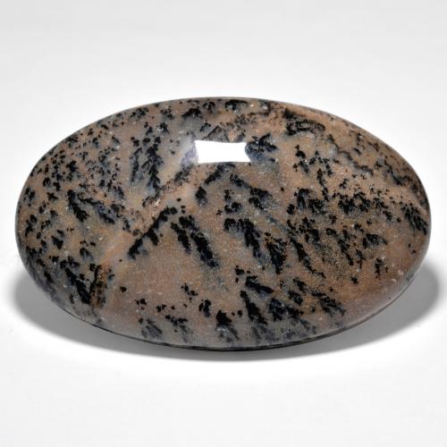 83.5ct Oval Cabochon Multicolor Dendritic Agate for sale thumb image of 83.5ct Oval Cabochon Multicolor Dendritic Agate (ID: 447832)