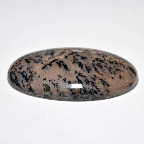 Dendritic Agate Gemstone in 46.5 x 29.3 mm Size for Sale, Dendritic Agate Stone in Multicolor Color