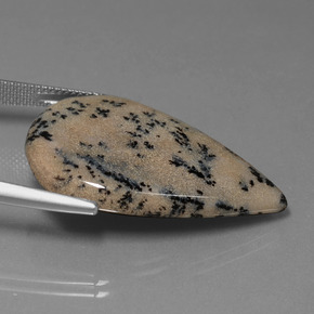 Dendritic Agate Gemstone in 32.7 x 22.8 mm Size for Sale, Dendritic Agate Stone in Multicolor Color