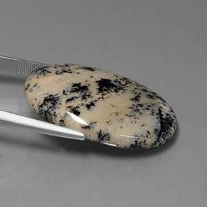 Dendritic Agate Gemstone in 33.2 x 23.4 mm Size for Sale, Dendritic Agate Stone in Multicolor Color