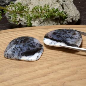 Dendritic Agate Gemstones in 36.6 x 33.2 mm Size for Sale, Dendritic Agate Stones in Multicolor Color