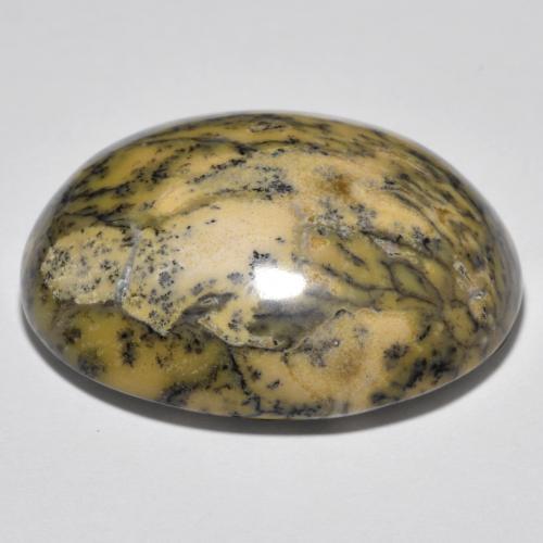 Dendritic Agate Gemstone in 26.9 x 23.8 mm Size for Sale, Dendritic Agate Stone in Multicolor Color
