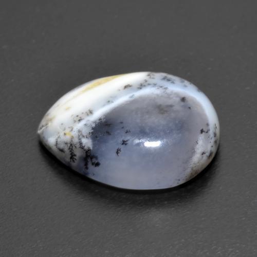 Dendritic Agate Gemstone in 16 x 12 mm (calibrated) Size for Sale, Dendritic Agate Stone in Multicolor Color
