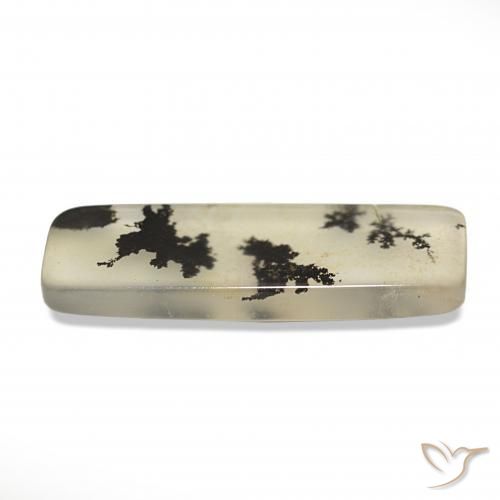 Dendritic Agate Gemstone in 24.4 x 8.4 mm Size for Sale, Dendritic Agate Stone in Multicolor Color